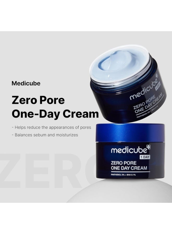 MEDICUBE-ZERO PORE ONE DAY CREAM 50ml - Image 2